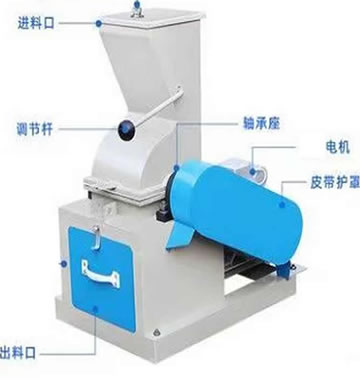 锤式破碎机产品示意图